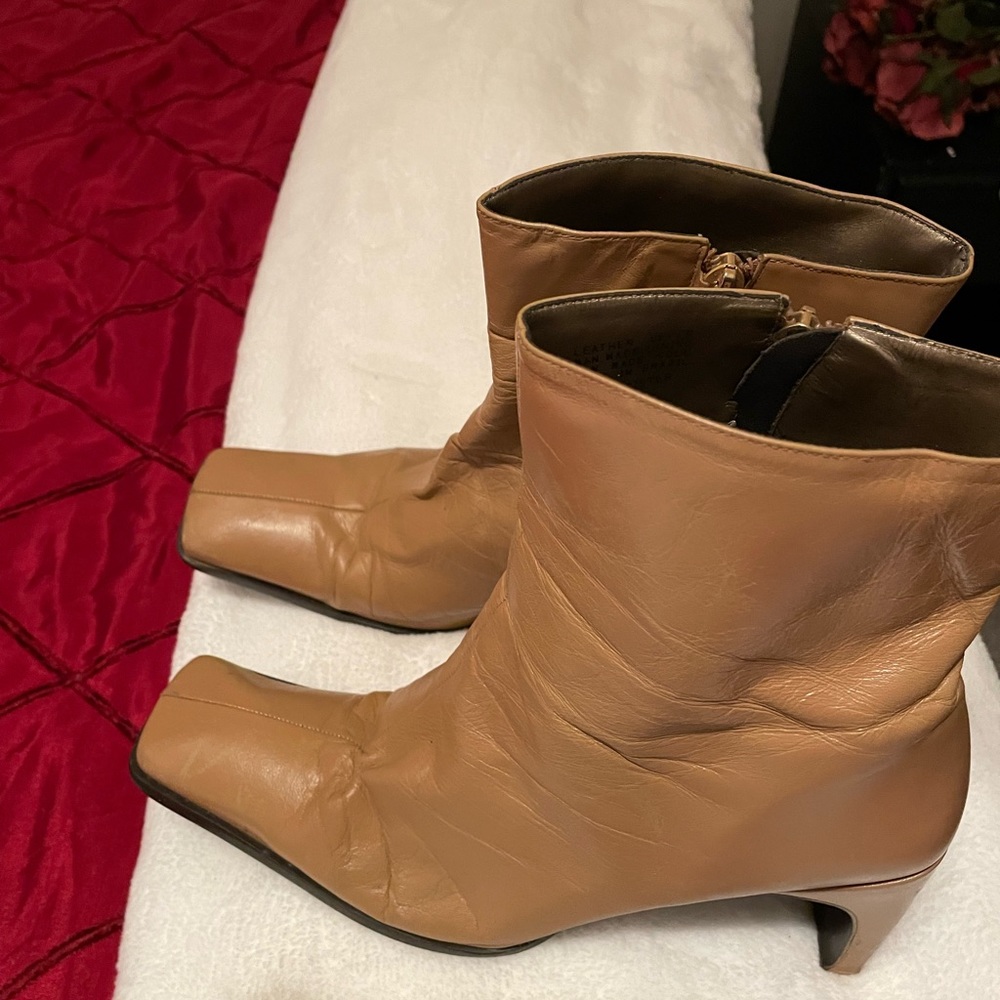 Gold boots